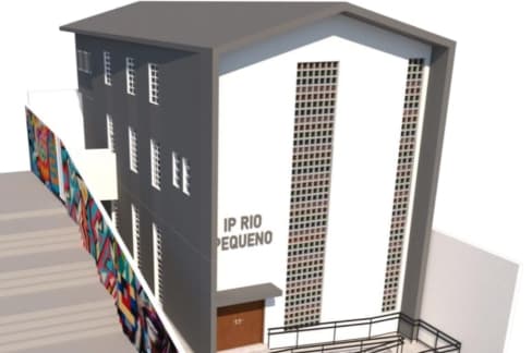 Foto da fachada unidade Rio Pequeno